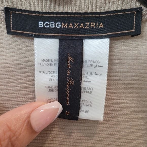 BCBGMAXAZRIA Angela Open Front Wrap Cardigan Size M - Picture 7 of 13